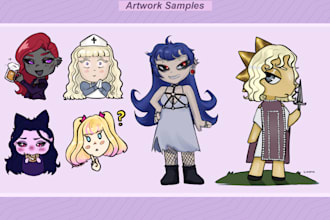 draw your chibi sticker emote