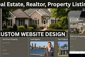 design real estate website, realtor website, property listing website, mlx, idx