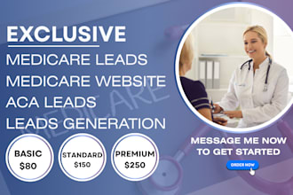 generate medicare live transfer leads medicare website aca live transfer leads