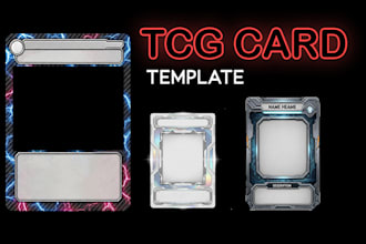 tcg card blank template for you