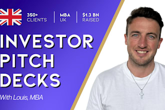 create an investor pitch deck for your startup business