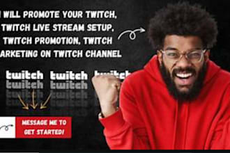 twitch promotion to bring twitch viewers to get twitch affiliate twitch partner