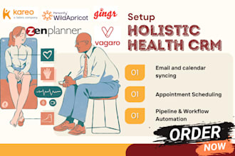 setup vagaro gingr kareo zen planner wild apricot zehncloud tebra herbalist CRM