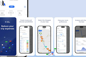 develop logistic mobile app, transportation app, goods delivery app, courier app