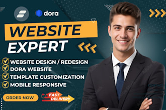 design showit website showit template showit  redesign hostinger website, dora
