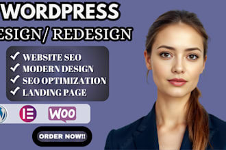 setup wordpress elementor pro ecommerce website ai chatbot site woocommerce SEO