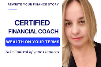 coach you to take control of your finances