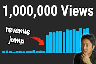 do organic usa youtube video promotion to 1 million organic views and subscriber