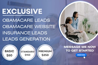 obamacare leads obamacare website obamacare landing page ads setup