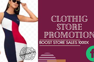 do clothing store promotion for your store