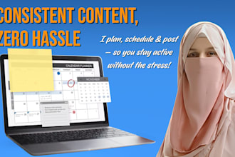 schedule and post engaging content on instagram and facebook