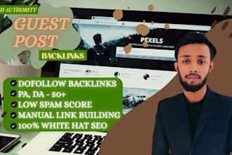 build high da guest post backlinks on niche relevant blogs