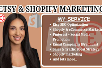 do etsy shop promotion etsy SEO ecommerce store shopify marketing boost sales