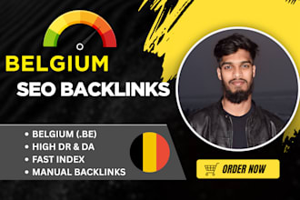 create dofollow belgium dutch backlinks for SEO ranking