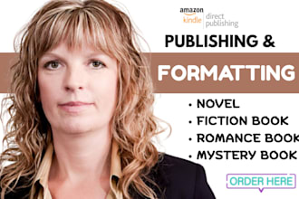romance novel book formatting for amazon KDP book publishing