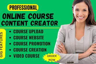 dev online course content, course curriculum, video script, course creation