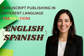 translate novels, ebooks, and manuscripts from english to spanish