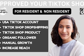 create USA tiktok shop setup tiktok shop USA tiktok shop business representativ