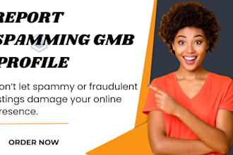 report and remove fake gmb, fake gmb listing and duplication gmb account