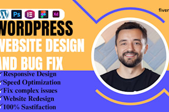 do wordpress website development and wordpress bug fix