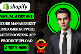 shopify virtual assistant shopify store manager shopify store design boost sales