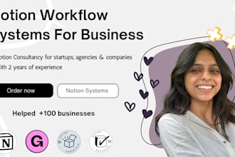 make a custom notion workflow system for your business
