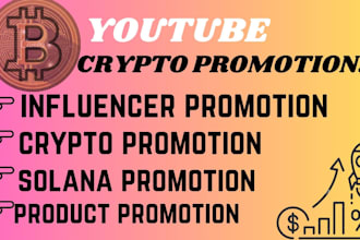 do crypto or nft promotion with youtube promotion twitter