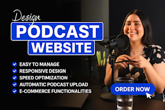 build podcast wix website design music website dj website podcasts website