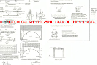 help to calculate the wind load of the structure