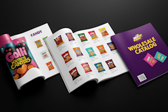 design product catalogue, bifold, trifold brochure and catalogue design magazine