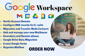 set up business email on google workspace, office 365, outlook, dmarc, spf, dkim