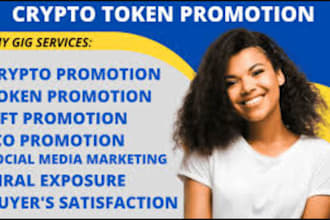 promote and advertise your website discord nft crypto token coin any link