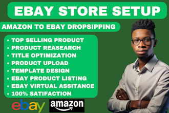 do amazon to ebay dropshipping sales and product listing upload store manager