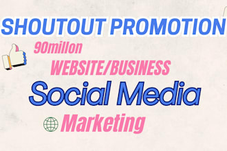 promote your website via shoutout share to 90m tiktok twitter ig usa audience