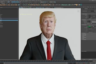 do 3d realistic metahuman character modelling or edit 3d models for 3d printing