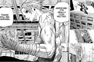 draw custom black and white manga, anime illustration, comic, sfw or nsfw art