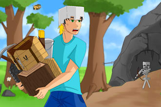 make youtube thumbnail  anime stylefor you