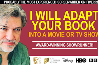 adapt your book into a screenplay