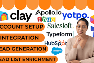 setup clay com clay yotpo automate hubspot crm apollo io salesforce salesloft