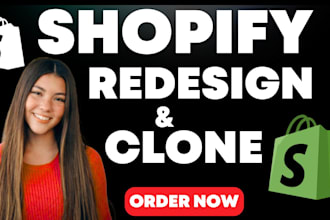 copy clone revamp shopify store duplicate redesign fix edit shopify website