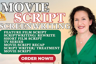 do movie script, screenplay, screenwriting, movie script writing, scriptwriter