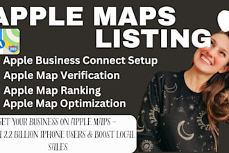 create verified apple map listing business connect local seo gmb reinstate