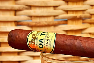 design unique premium cigar band, ring, labels, tube and box logo for you