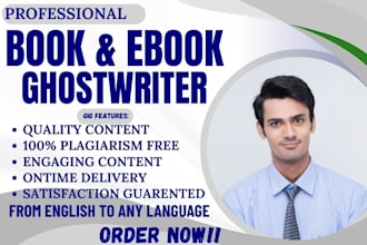 write health and fitness medical ebook writing, ghostwrite self help kdp ebook