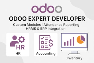 customize , develop odoo modules and do saudi integrations