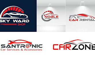 craft a bold automotive logo to represent your business