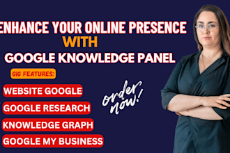 create a verified and approved google knowledge panel for personal and business