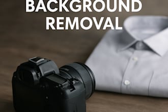 professionally remove backgrounds and deliver transparent images