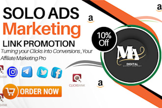 do USA solo ads campaign affiliate link marketing mlm promotion sign up leads