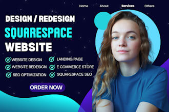 build a sqaurespace website design website development squarespace